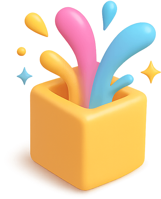 3D Icons Logo